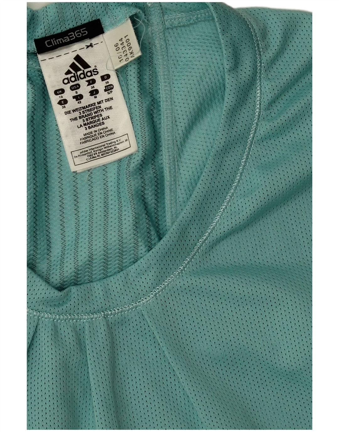 Adidas Damen Clima 365 Weste Top UK 10 Small Blau Polyester