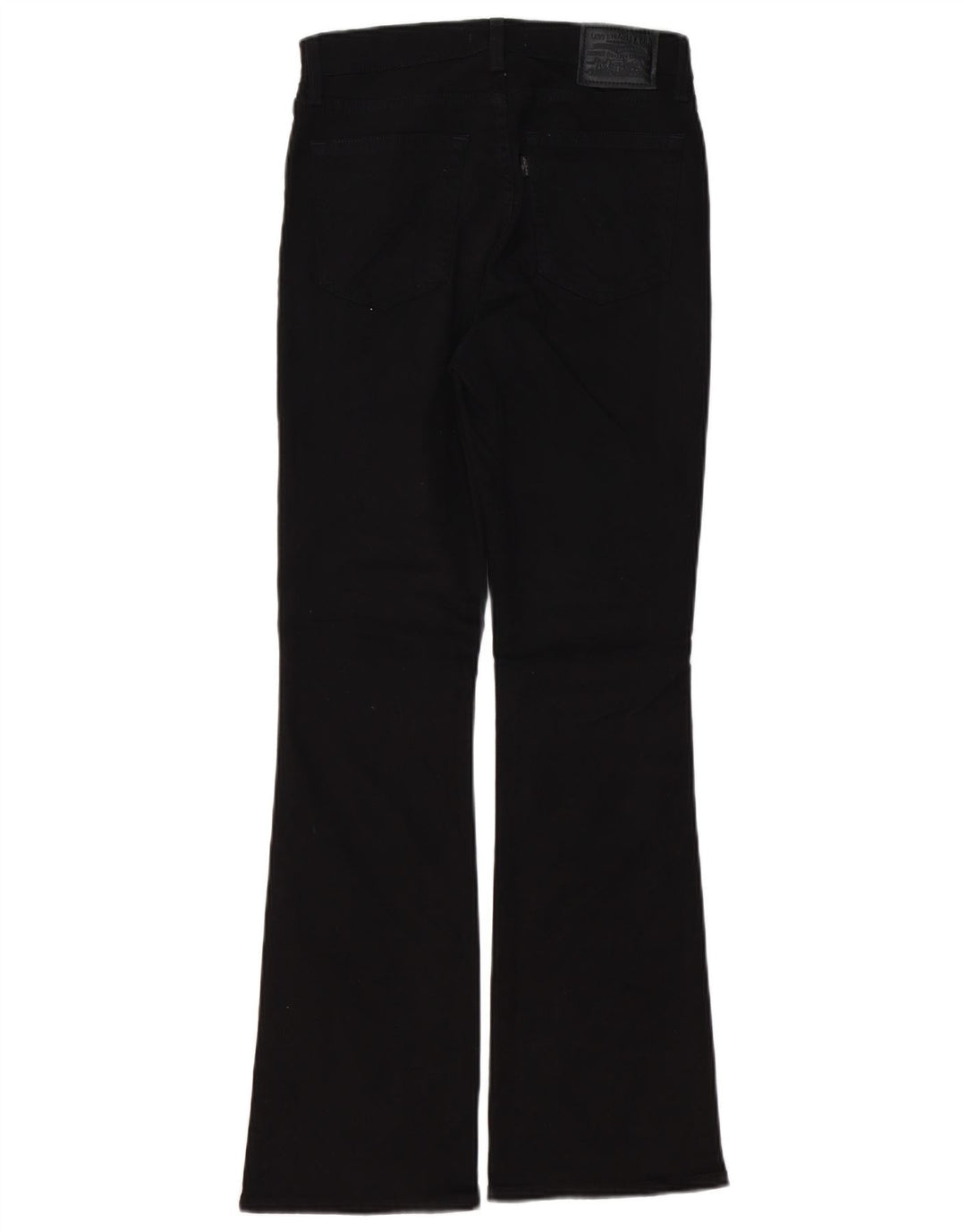 LEVI'S Damen 725 Bootcut-Jeans mit hohem Bund, W28, L30, schwarze Baumwolle