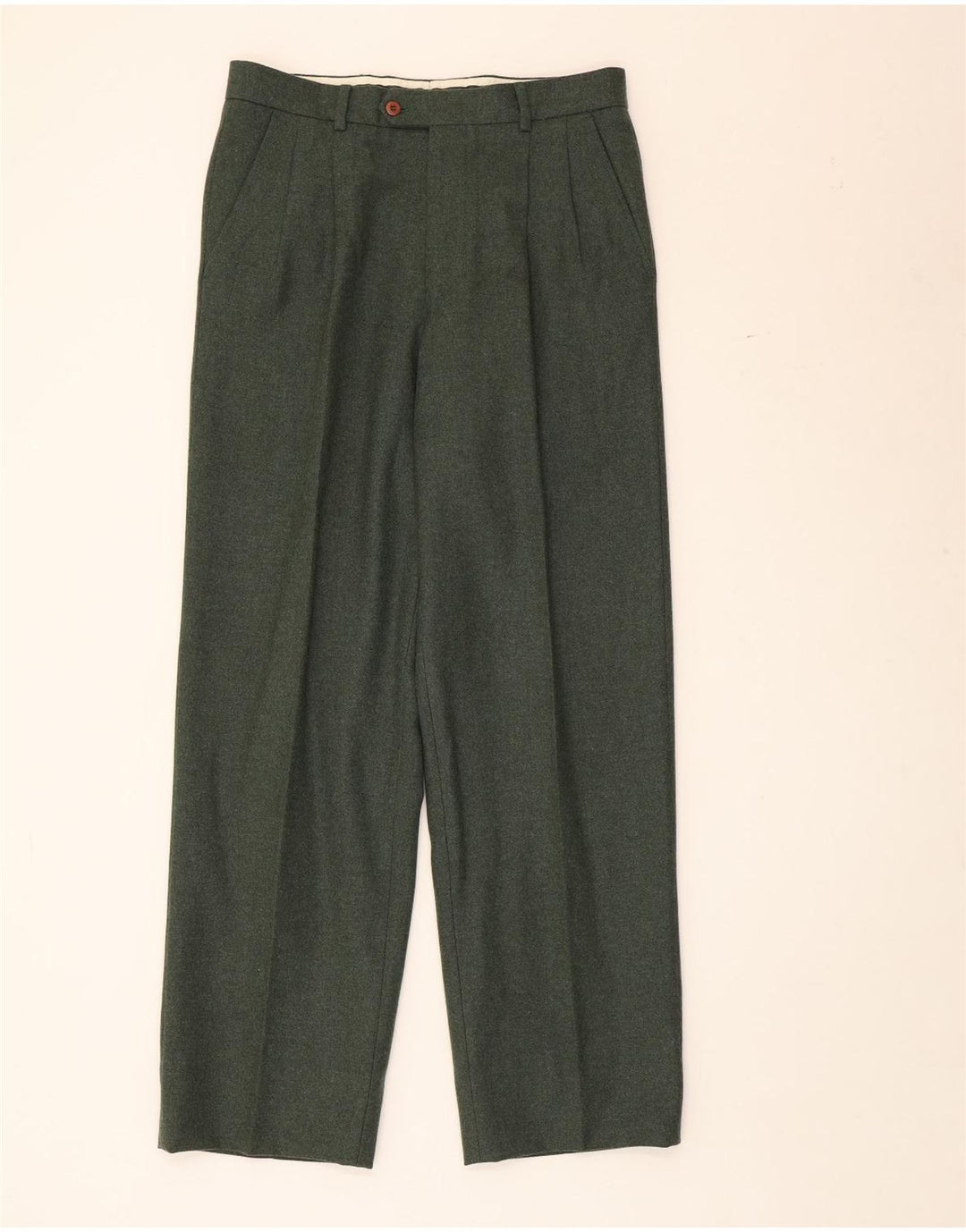 Valentino Mens Pegged Suit Hose IT 48 Medium W32 L31 Grün
