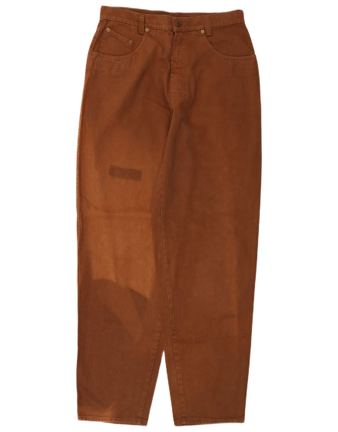 BERRI Herren-Jeans mit hoher Taille, W34, L34, braune Baumwolle