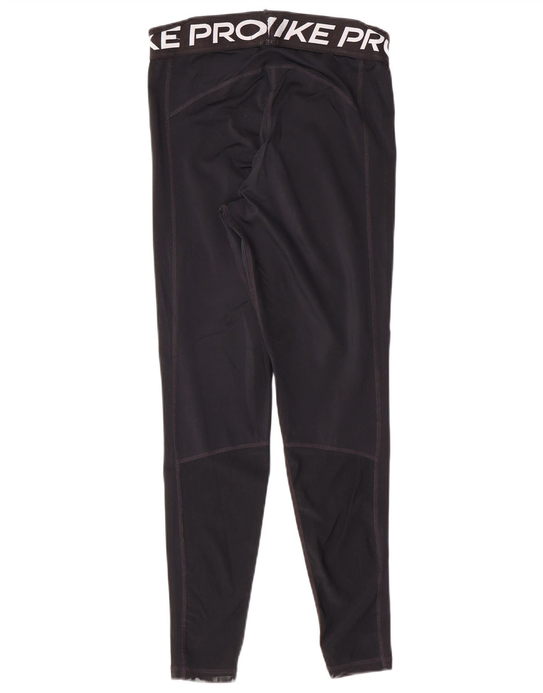 Nike Damen Dri Fit Graphic Leggings UK 12 Medium Schwarz Polyester Sport