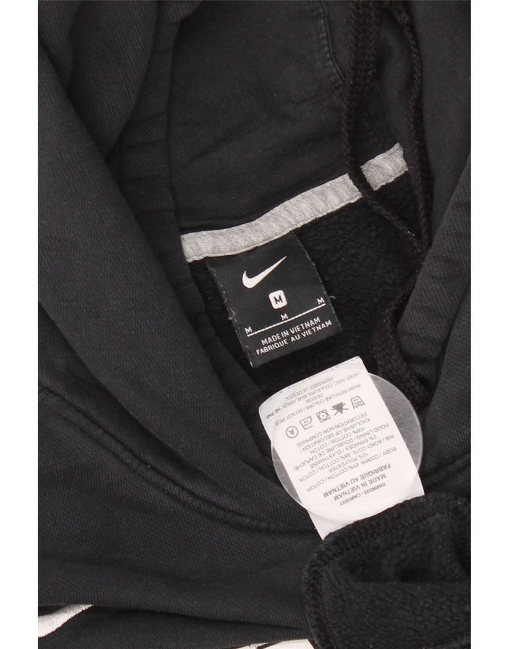 Nike Herren-Kapuzenpullover mit Grafik, mittelschwarz, Baumwolle