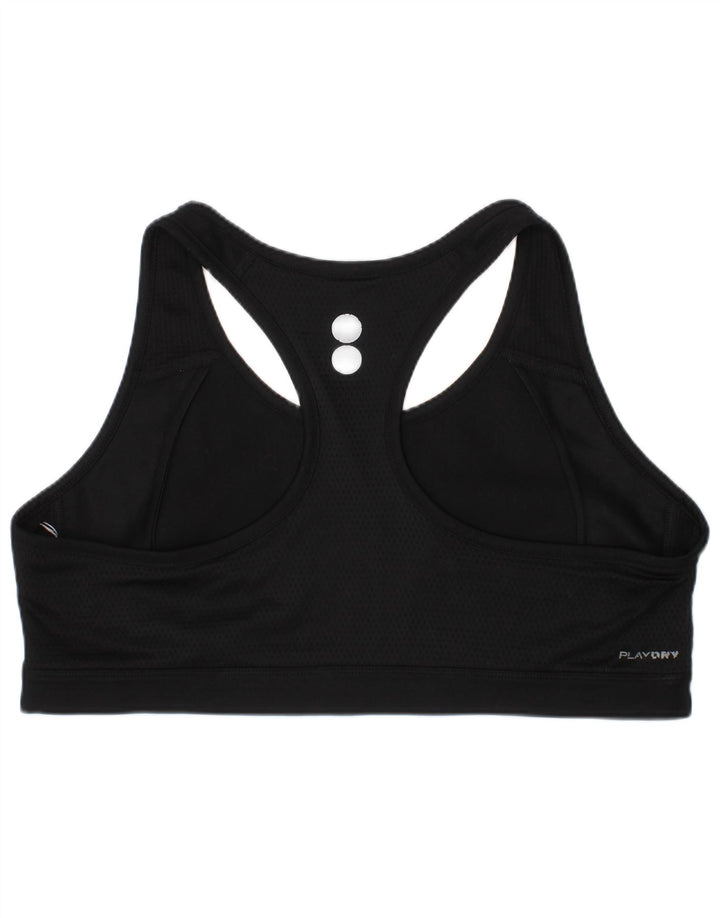 Reebok Damen Sport-BH-Oberteil, groß, Schwarz, Sport