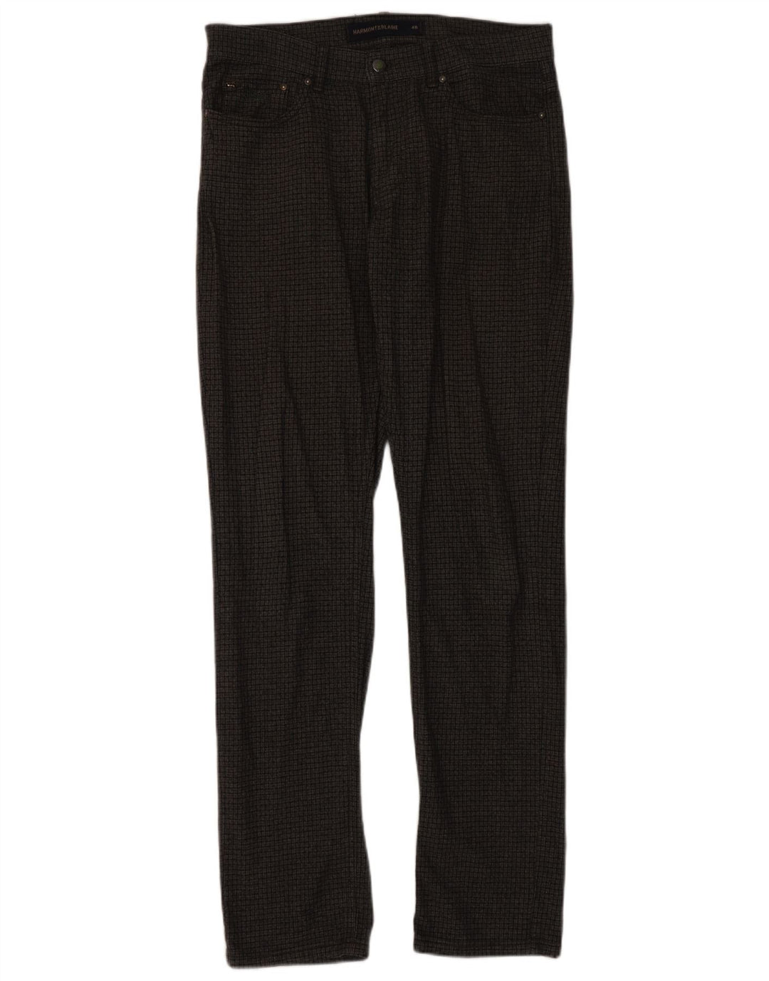 Harmont & Blaine Herren-Freizeithose IT 48 Mittel W34 L34 Grau kariert