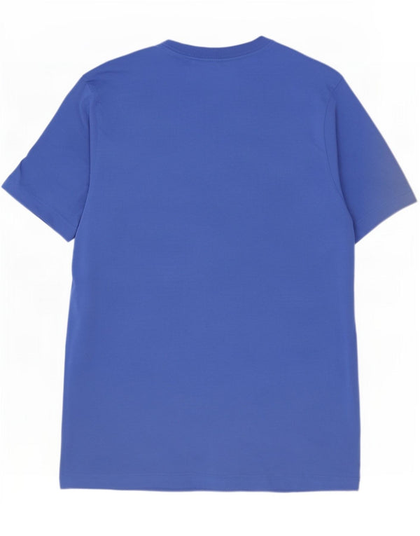 Nike Mens Graphic T-Shirt Top Medium Blue Cotton