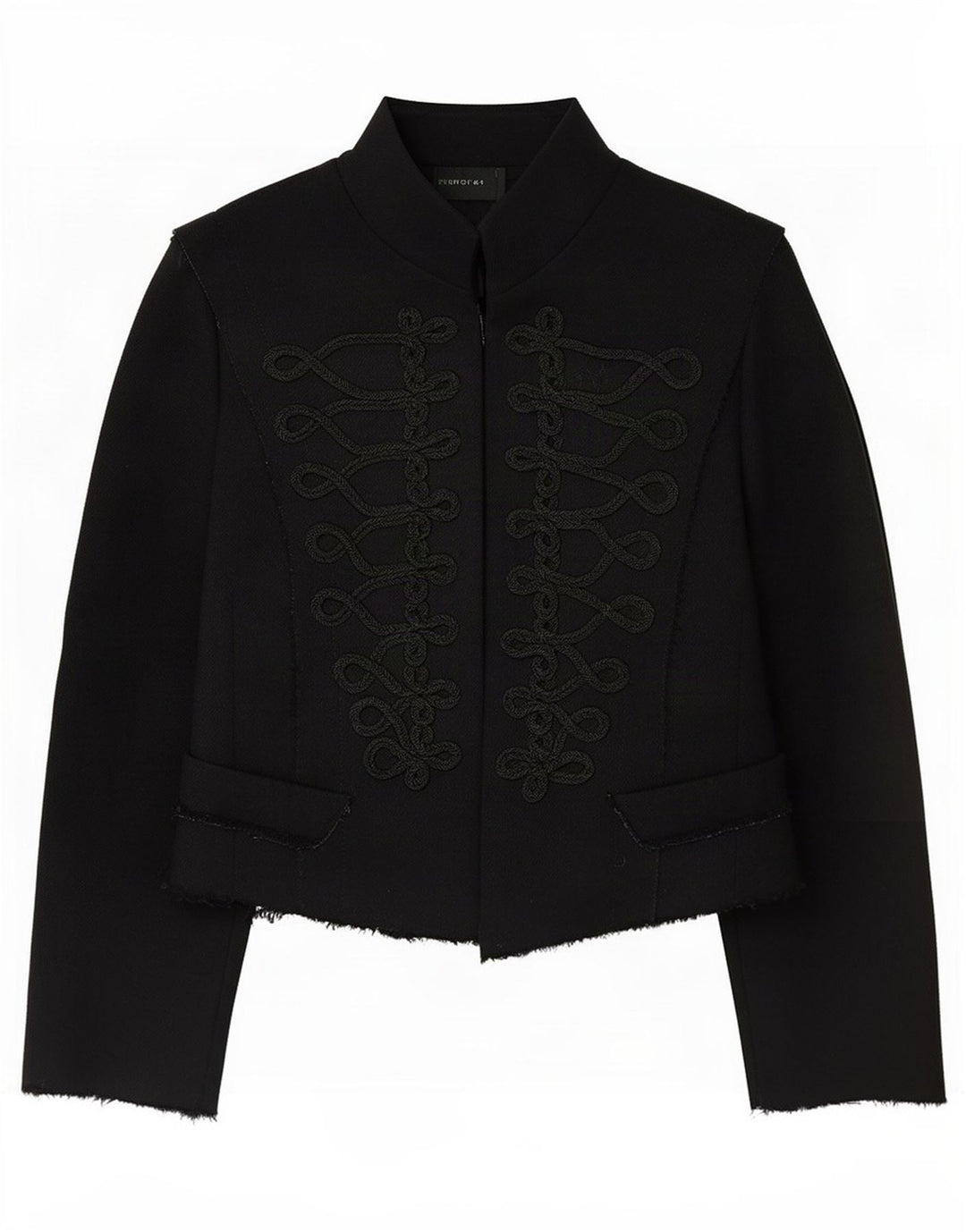 Zara Damen Bolerojacke UK 14 Large Schwarz