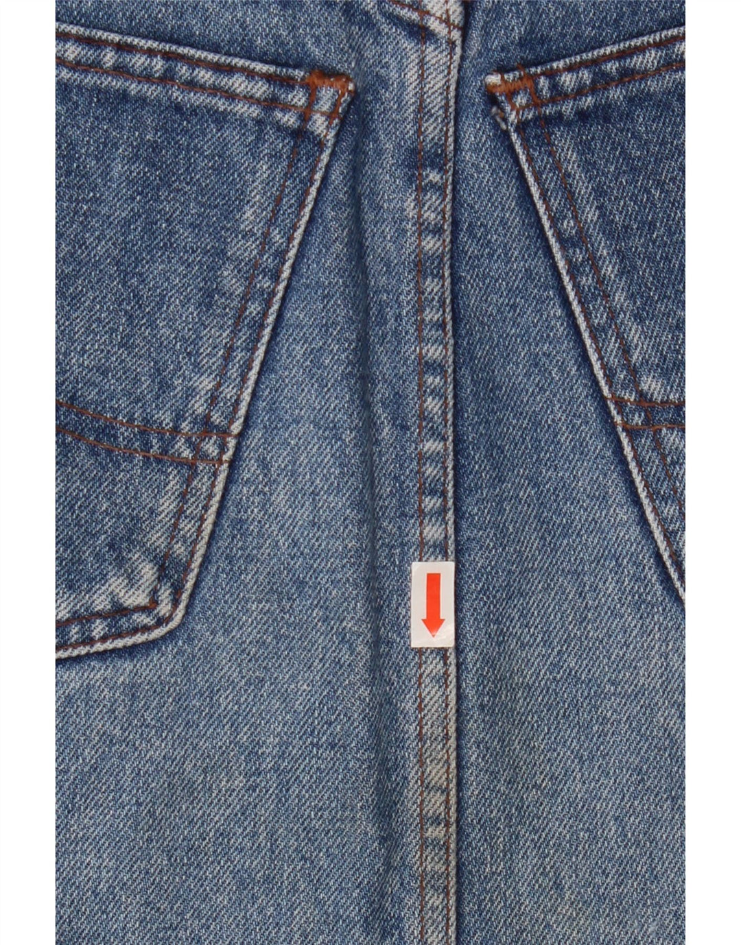 Carrera Damen Jeansrock IT 42 Medium W25 Blaue Baumwolle