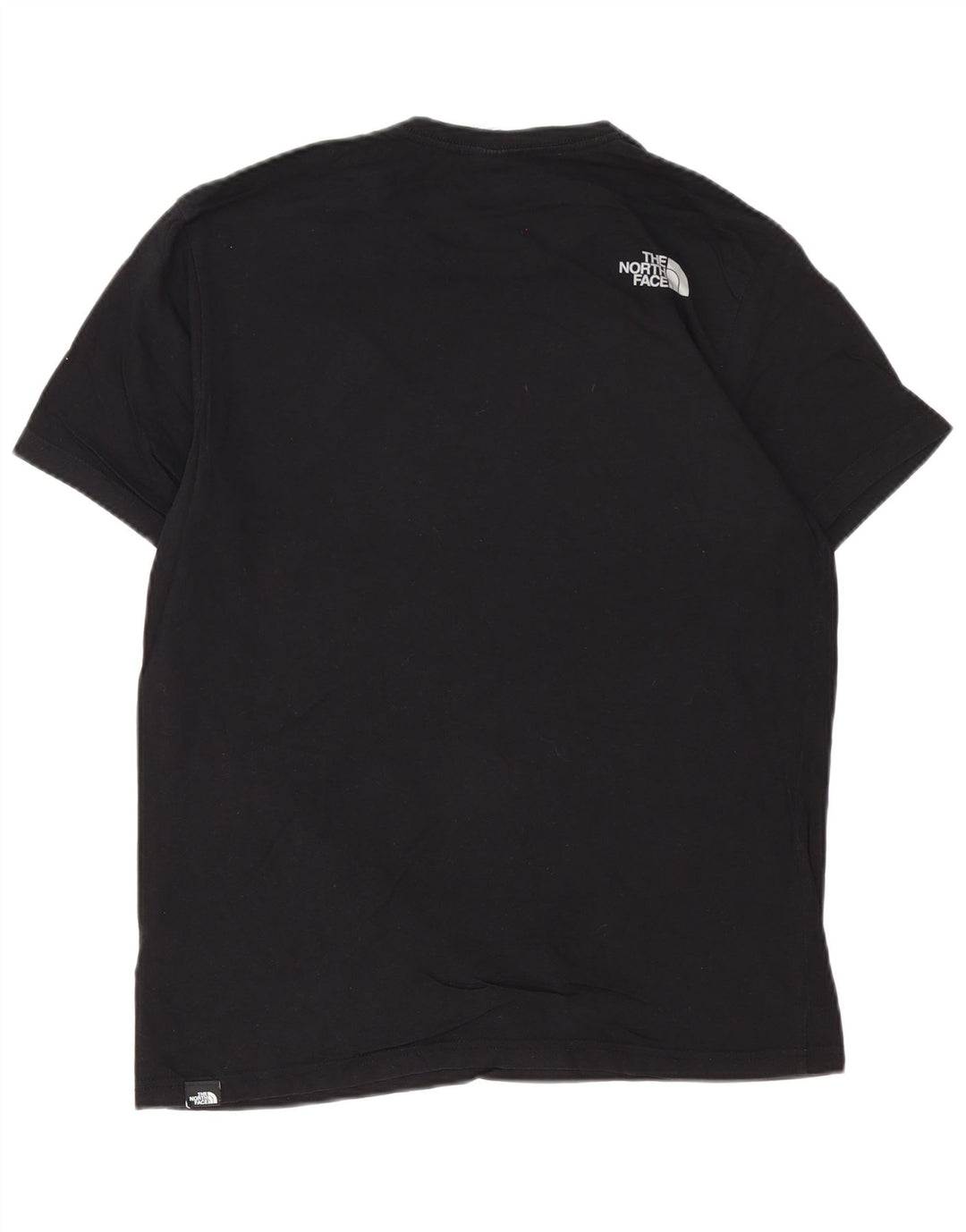 The North Face Herren-T-Shirt-Oberteil aus mittelschwarzer Baumwolle