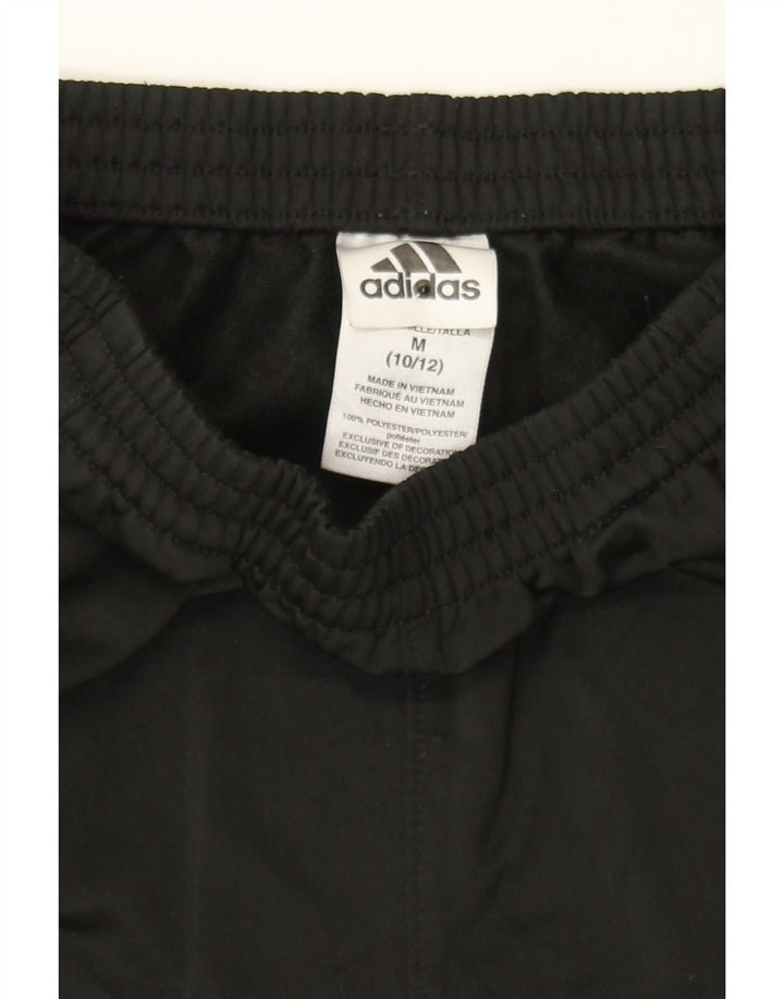 ADIDAS Boys Sport Shorts 10-11 Years Medium Black Polyester Vintage Adidas and Second-Hand Adidas from Messina Hembry 