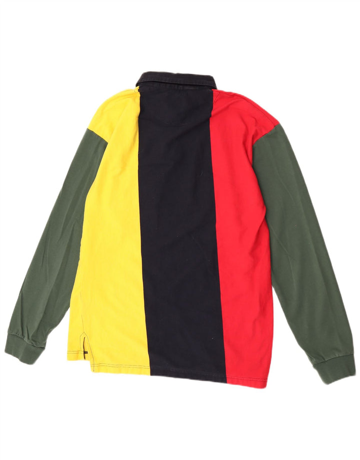 Karl Kani Herren-Poloshirt mit Grafik, groß, mehrfarbig, Farbblock