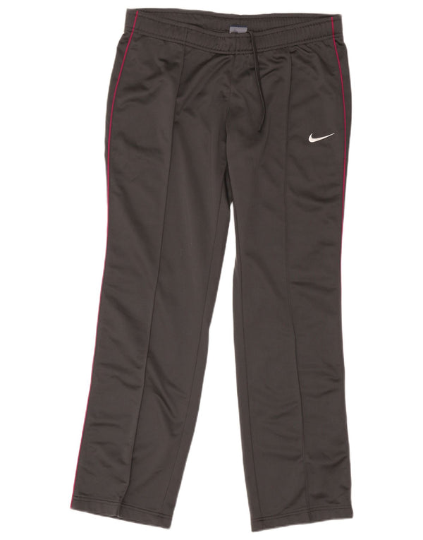 Nike Damen-Trainingshose, Größe 40, Größe L, grau, Polyester