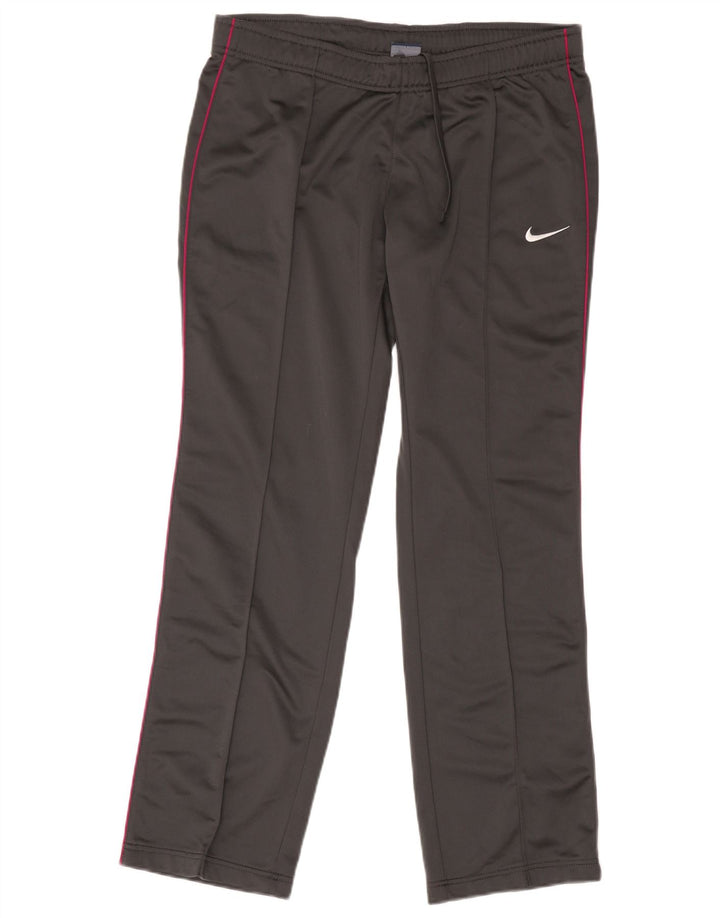 Nike Damen-Trainingshose, Größe 40, Größe L, grau, Polyester