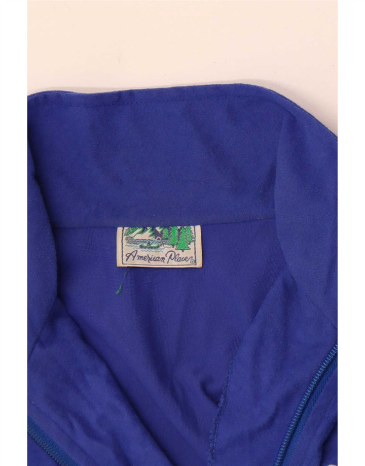 American Place übergroße Trainingsjacke für Damen, Gr. 6, XS, Blau