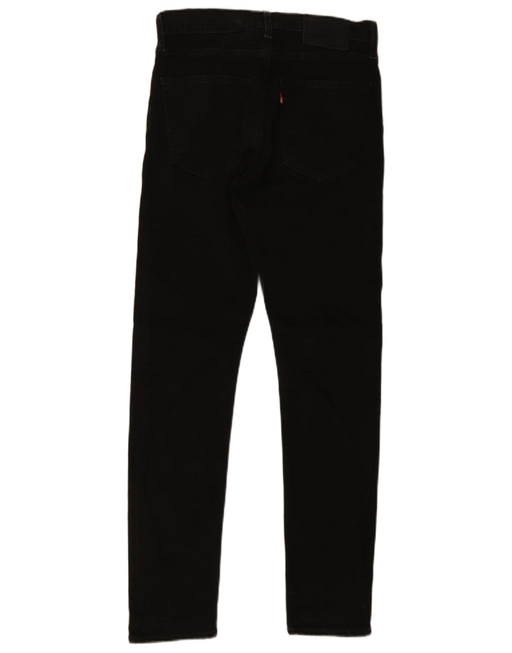 Levi's Herren Slim Jeans W30 L32 Schwarze Baumwolle