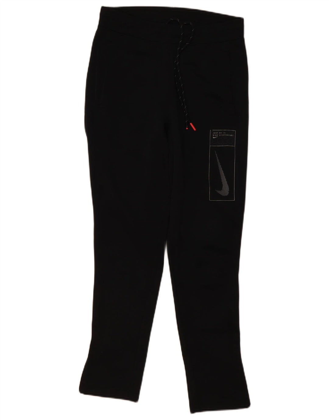 Nike Damen Trainingshose UK 6 XS Schwarz Polyester