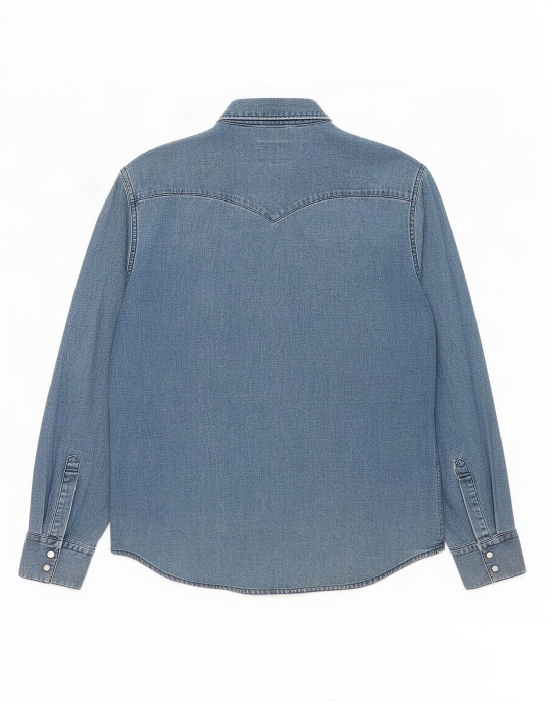 Levi's Herren-Jeanshemd mit schmaler Passform, klein, aus blauer Baumwolle