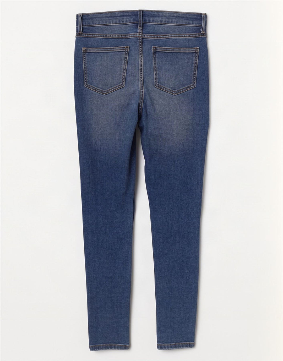 Marks & Spencer Damen Jegging-Jeans UK 12 Medium W30 L30 Blaue Baumwolle