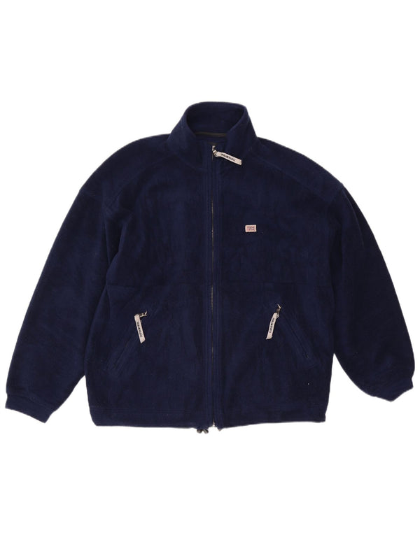 Think Pink Herren Fleecejacke UK 40 Large Marineblau