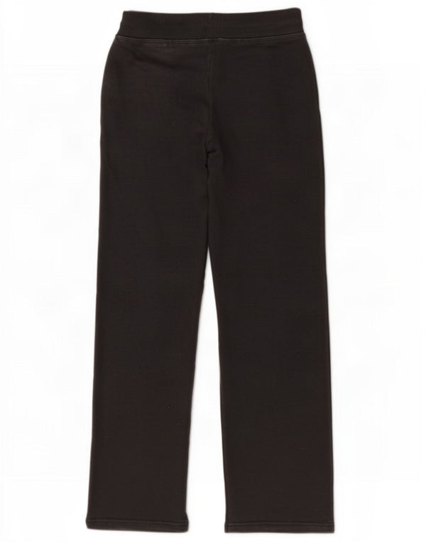 Hollister Womens Graphic Trainingshose UK 6 XS Schwarz Baumwolle