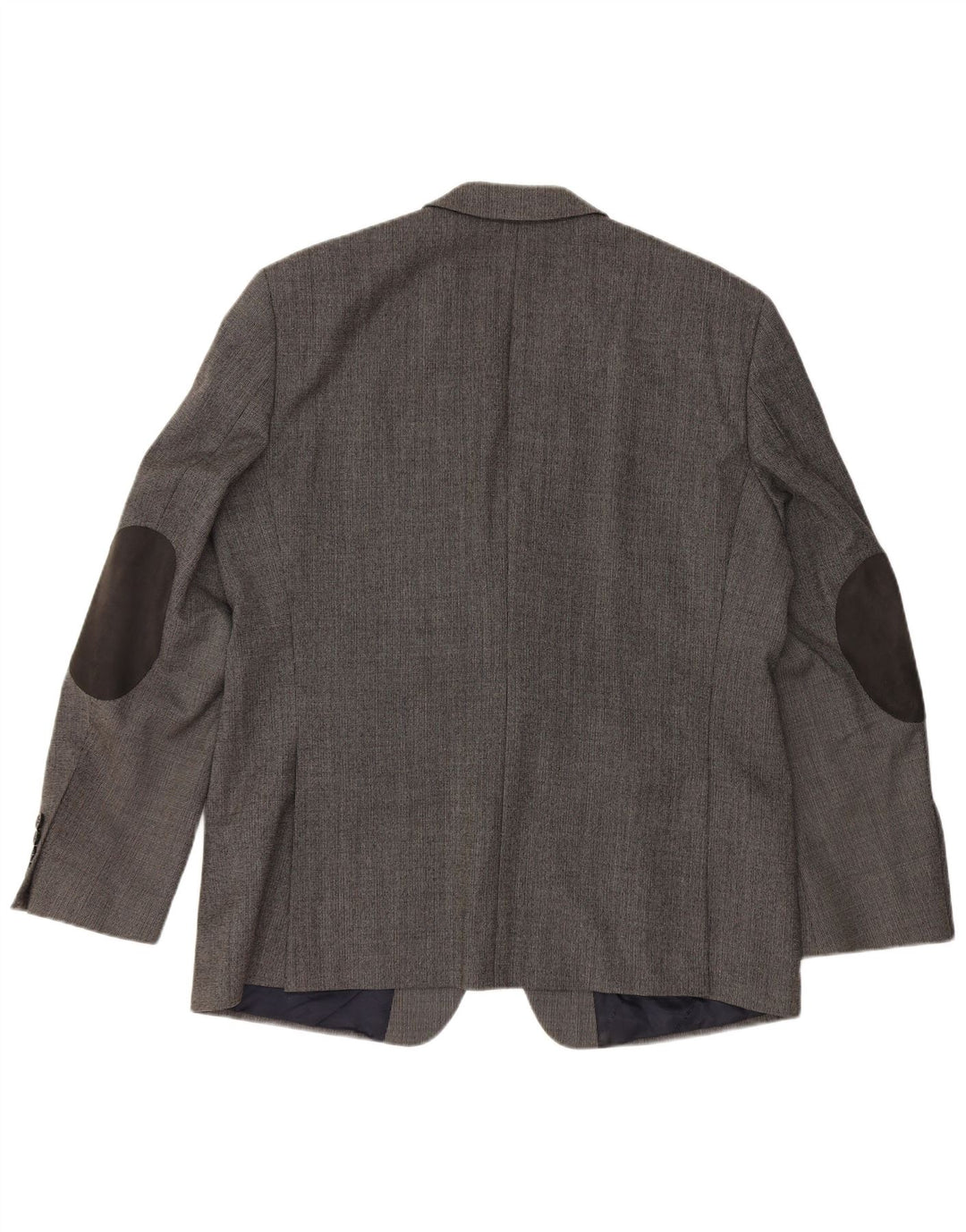 PIERRE CARDIN Herren 2-Knopf-Blazerjacke UK 40 Große graue Schurwolle