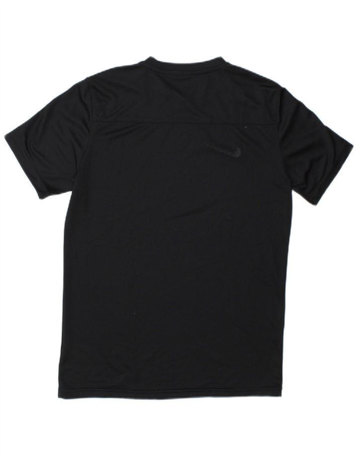 Nike Herren Dri Fit T-Shirt Top Medium Schwarz