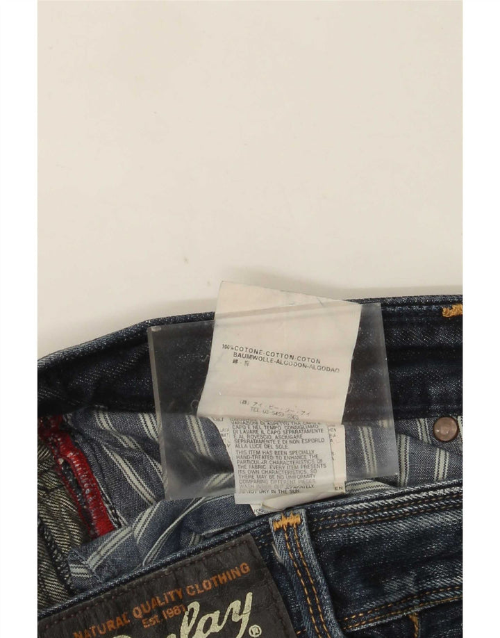 Replay Herren Lenaldo Straight Jeans W33 L32 Blau