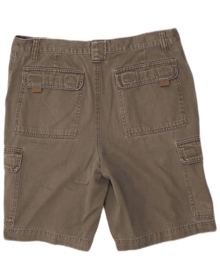 CHEROKEE Herren Cargoshorts W34 Große graue Baumwolle