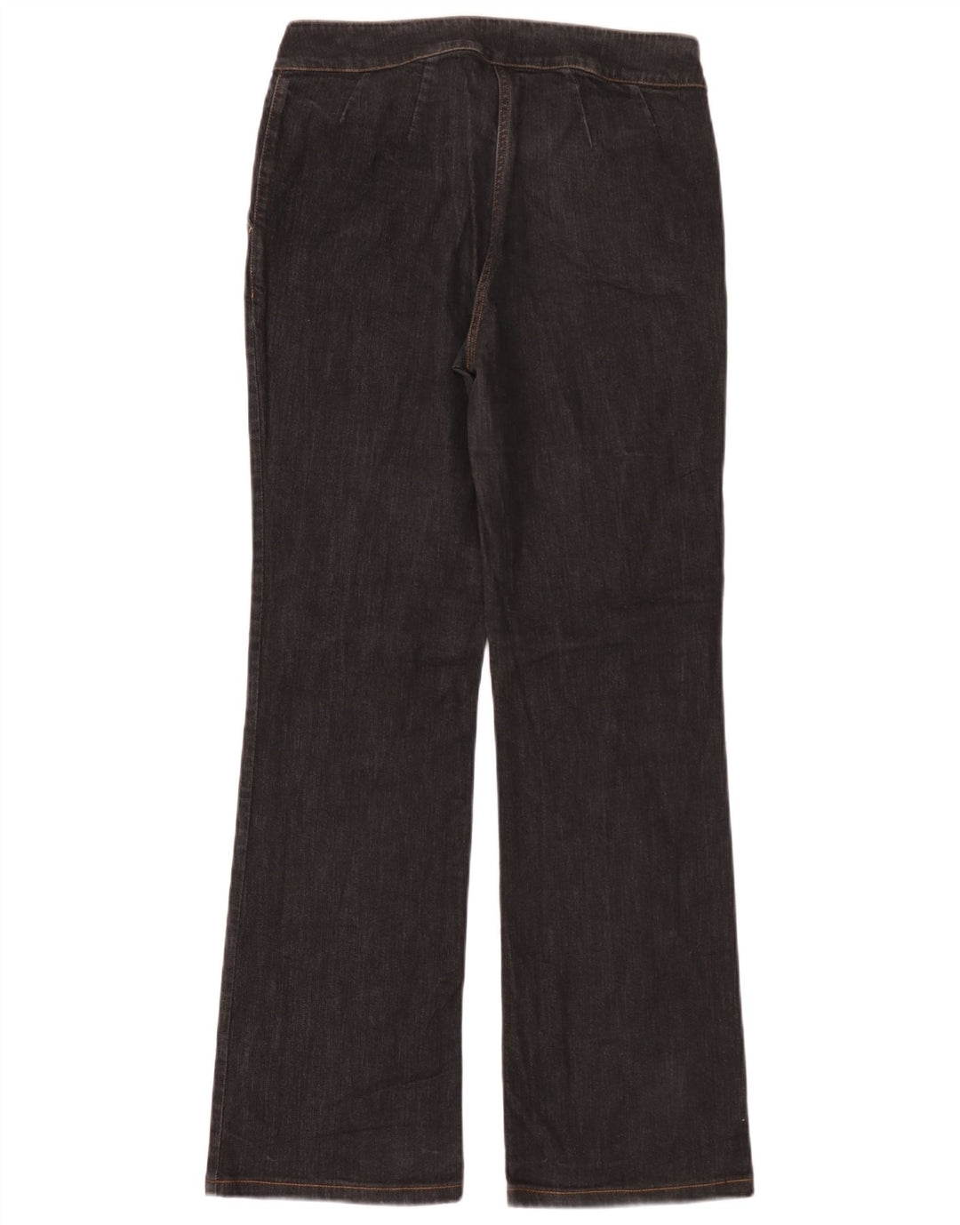 Trussardi Damen Bootcut Jeans W30 L32 Schwarze Baumwolle