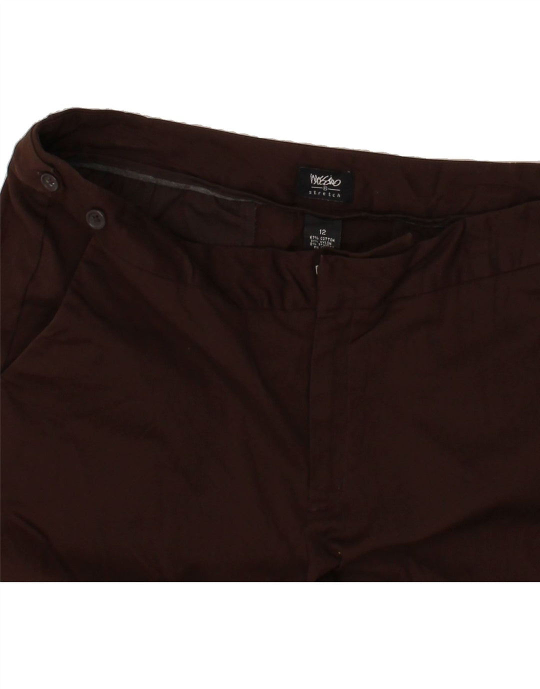 MOSSIMO Womens Bermuda Chino Shorts US 12 Large W34 Brown Cotton Vintage Mossimo and Second-Hand Mossimo from Messina Hembry 