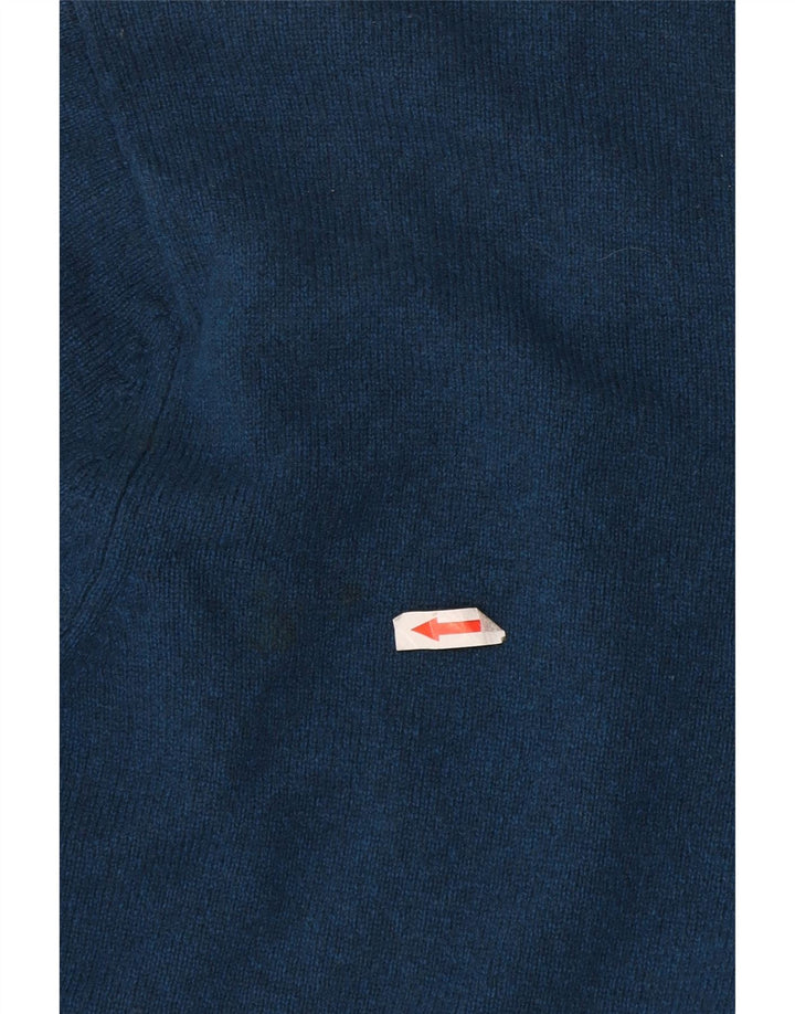 Marks & Spencer Herren-Pullover mit V-Ausschnitt, 3XL, blaue Wolle