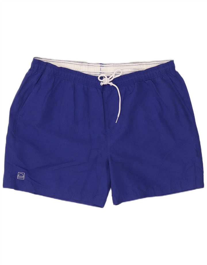 MARKS & SPENCER Herren Badeshorts 2XL Blau Polyester