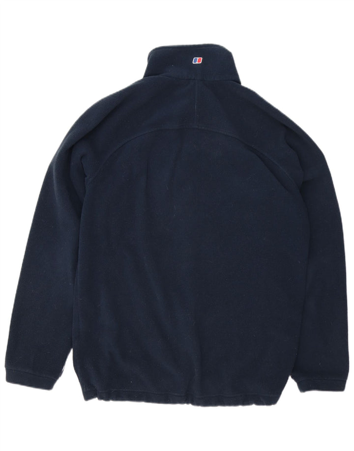 Berghaus Herren Fleecejacke UK 40 Large Marineblau Polyester