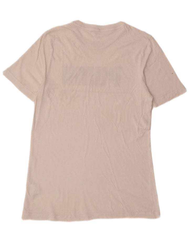 Puma Herren T-Shirt mit Grafik, Größe S, Weiß