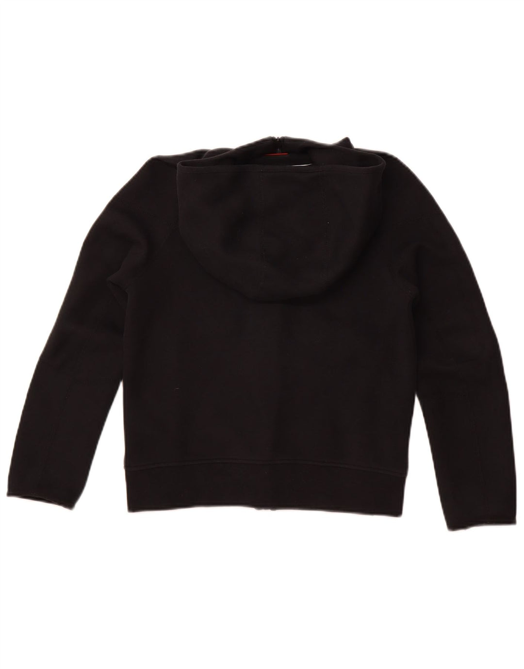 Nike Jungen-Kapuzenpullover mit Reißverschluss, 10–11 Jahre, mittlere schwarze Baumwolle