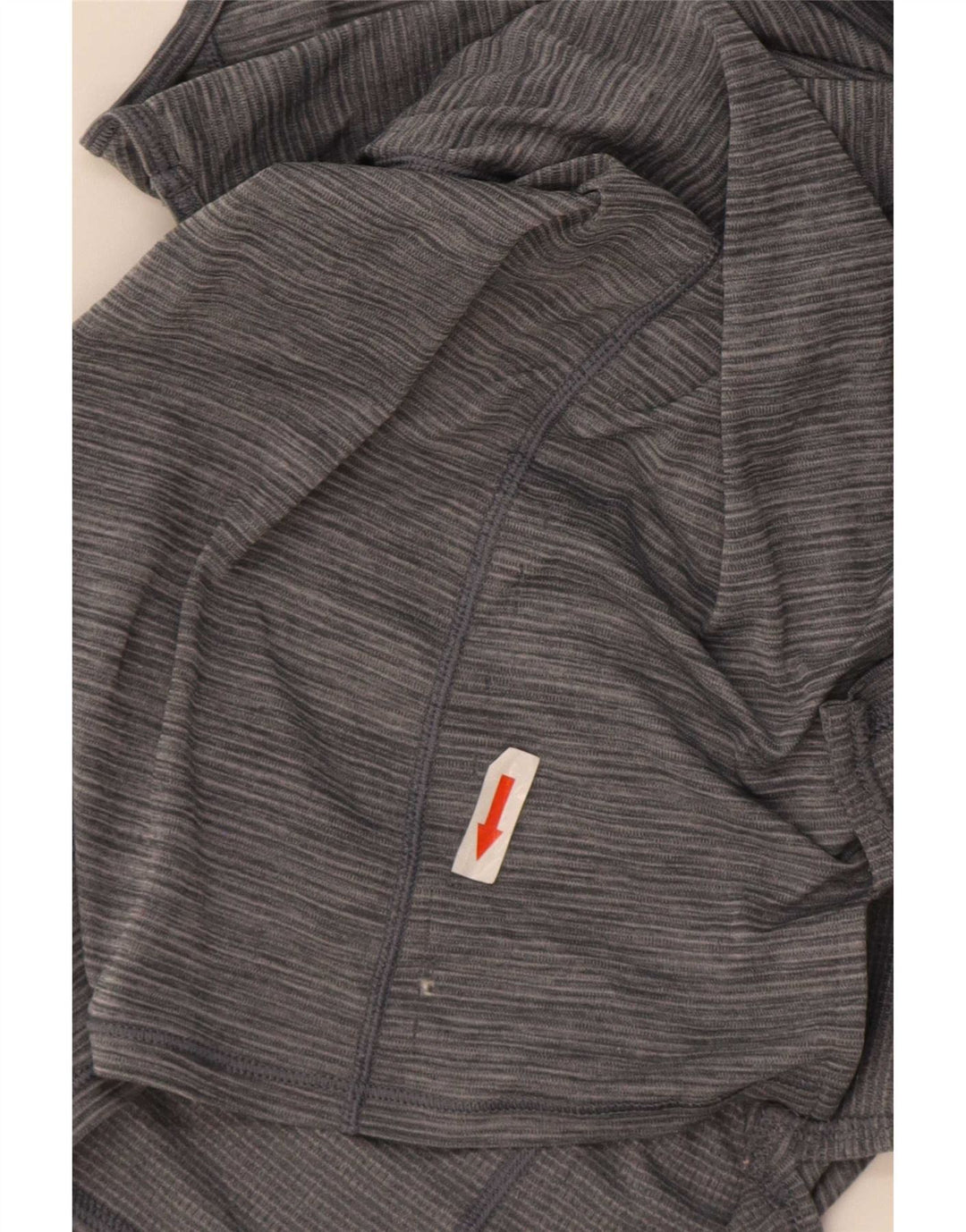Patagonia Damen Weste Top UK 18 XL Grau geflecktes Polyester