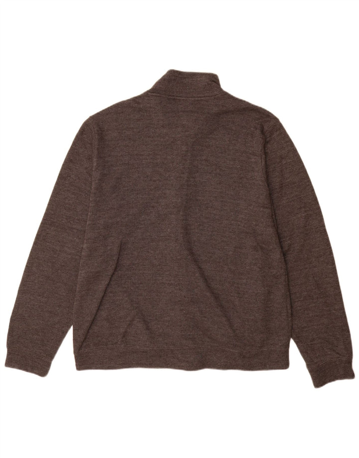Pierre Cardin Herren Strickjacke XL Grau Baumwolle