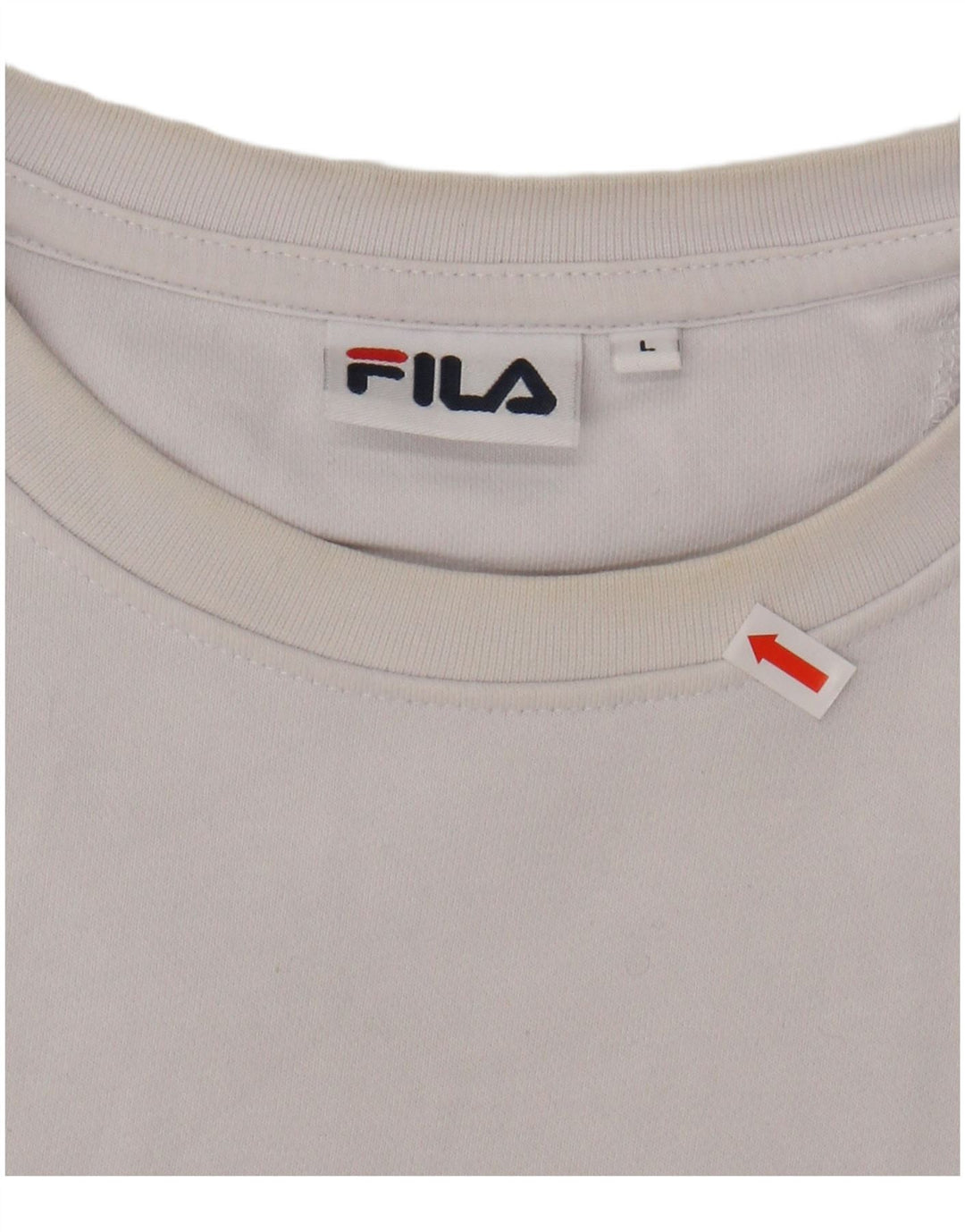 FILA Herren-Sweatshirt mit Grafik, groß, schwarze Farbblock-Baumwolle