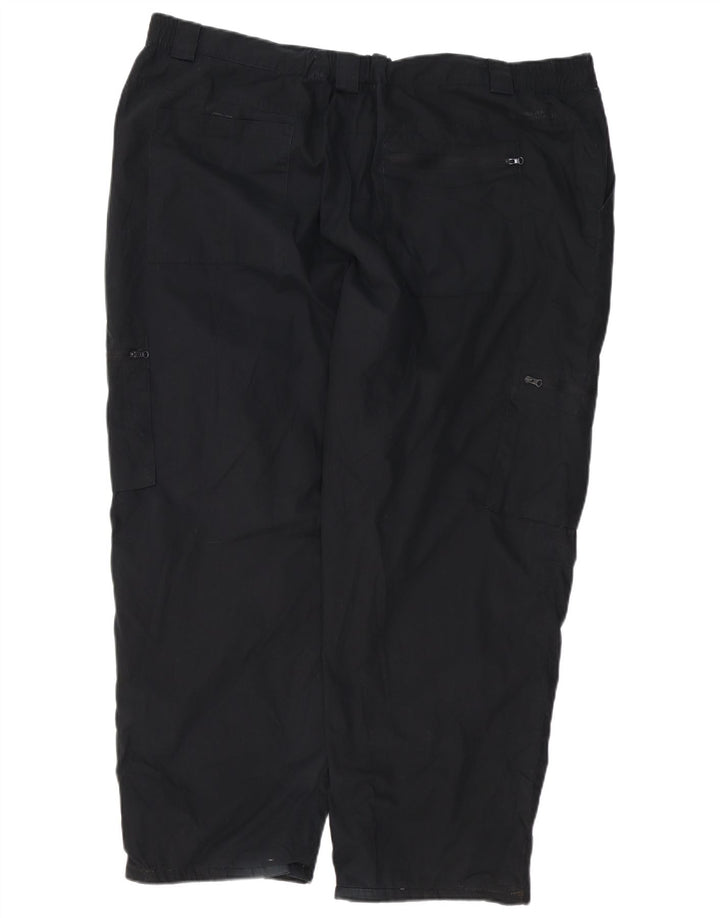 MOUNTAIN WAREHOUSE Gerade Herren-Cargohose W44 L27 Schwarzes Polyester
