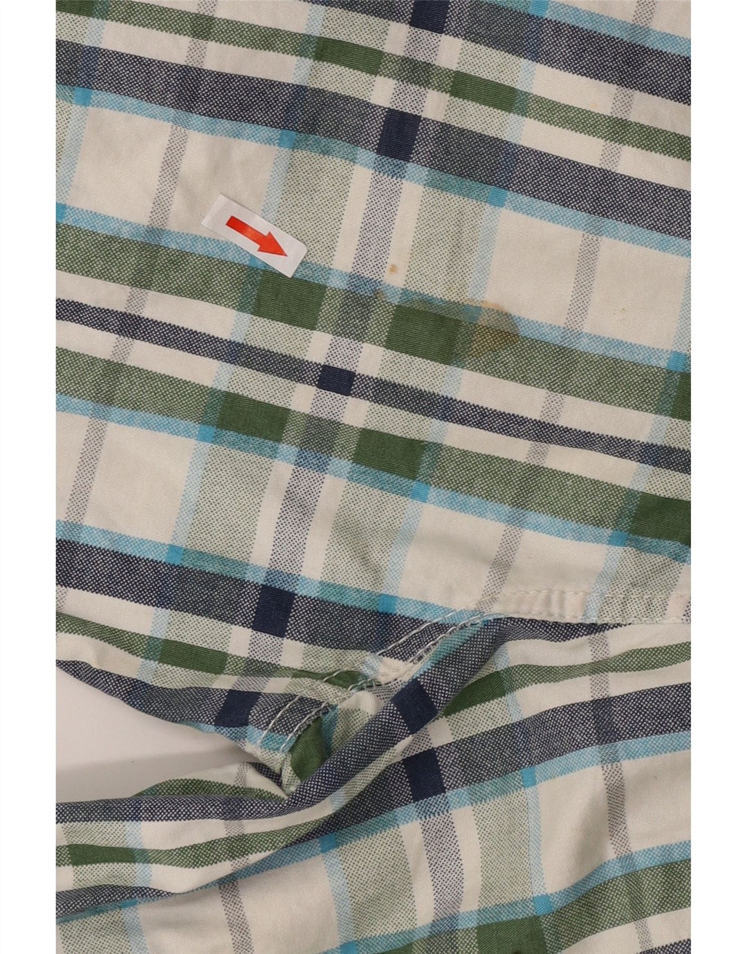 ZONE Herren Cargoshorts IT 46 Small W32 Mehrfarbig karierte Baumwolle
