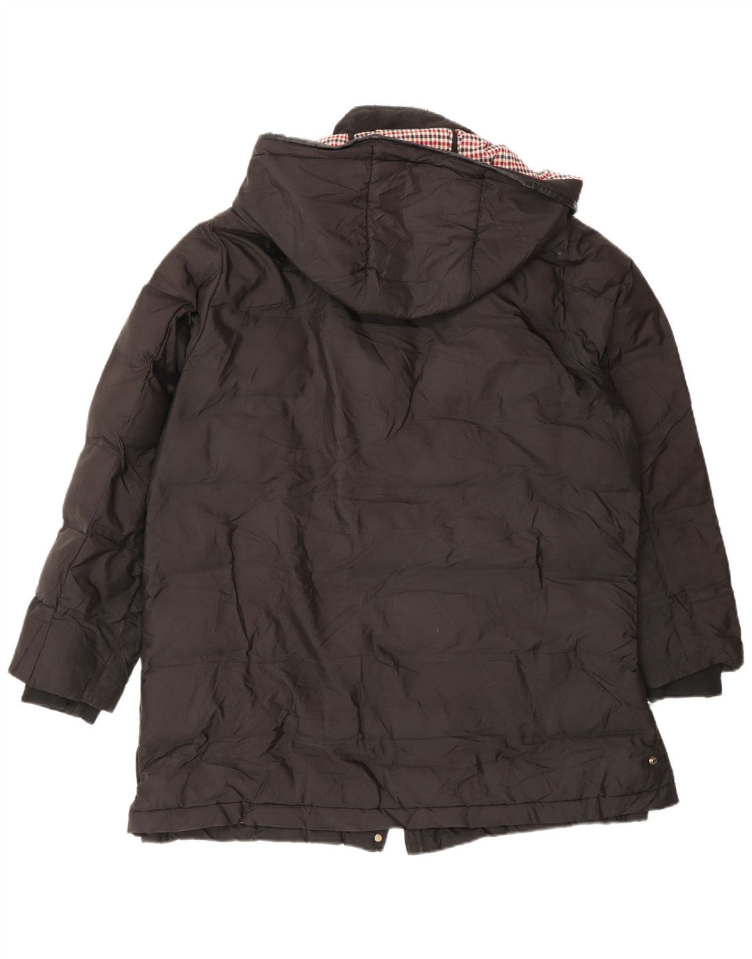Zara Damen-Kapuzenjacke, wattiert, UK 16, Größe L, Schwarz, Polyester, Winter