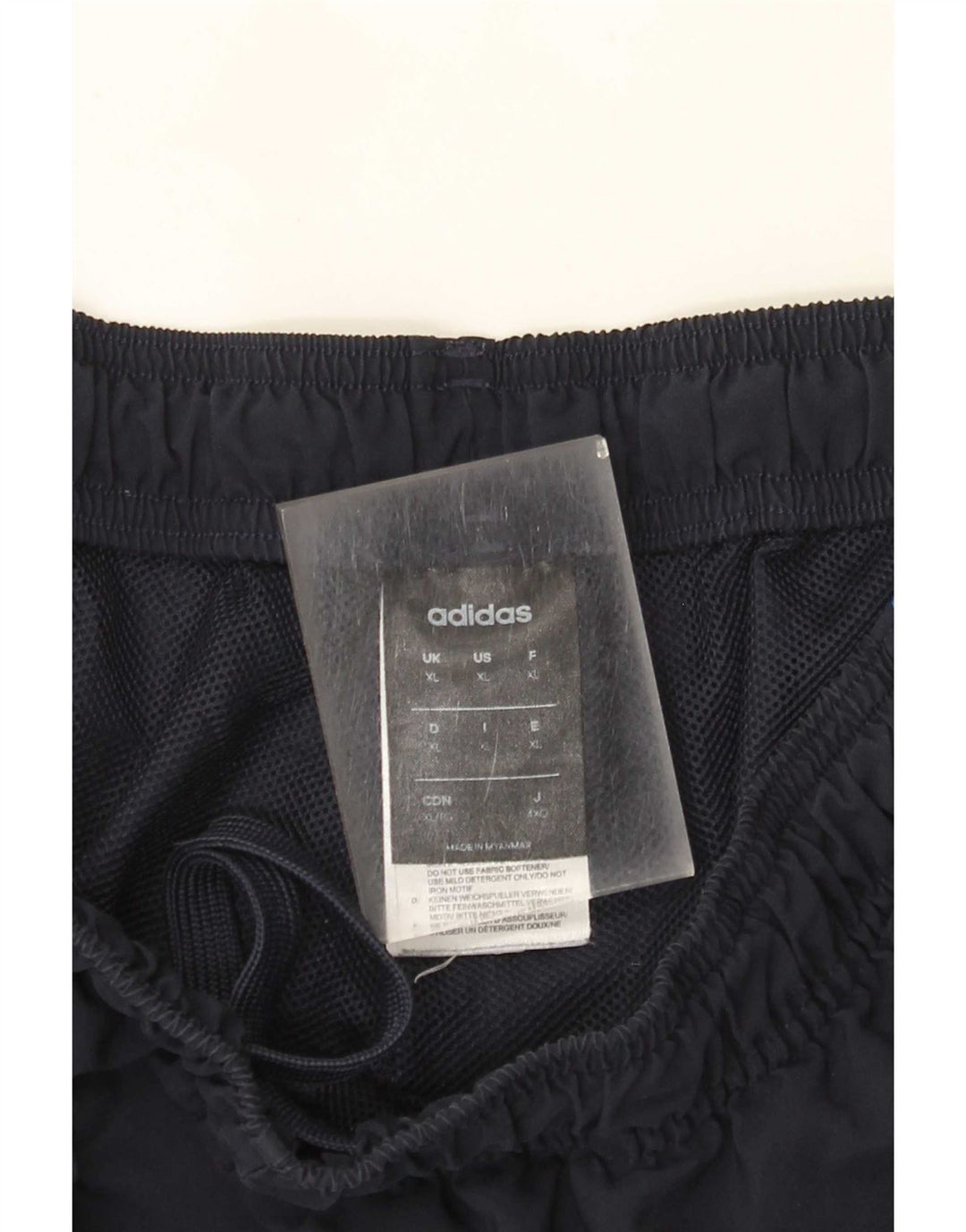 Adidas Herren Sport Shorts XL Marineblau Polyester