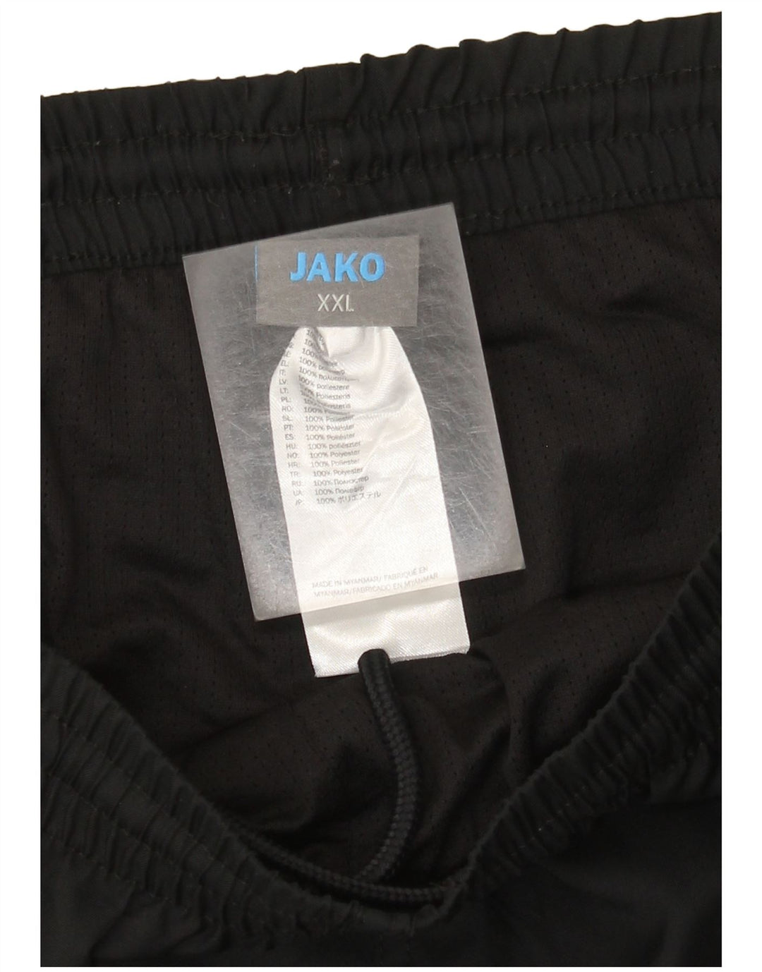 Jako Herren-Trainingshose, 2XL, W42, L32, Schwarz, Polyester