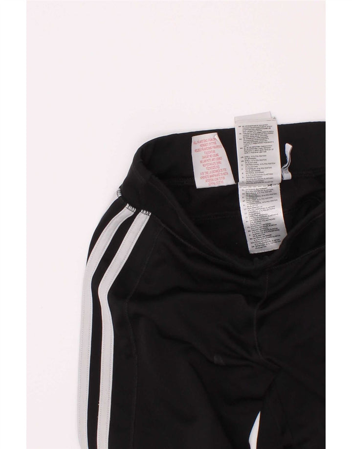 ADIDAS Mädchen-Leggings, 9–10 Jahre, schwarzes Polyester