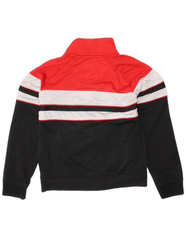 Converse Jungen-Trainingsanzug-Top-Jacke, 5–6 Jahre, mehrfarbig, Farbblock