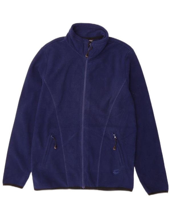 Lotto Damen Fleecejacke UK 10 Small Marineblau Polyester