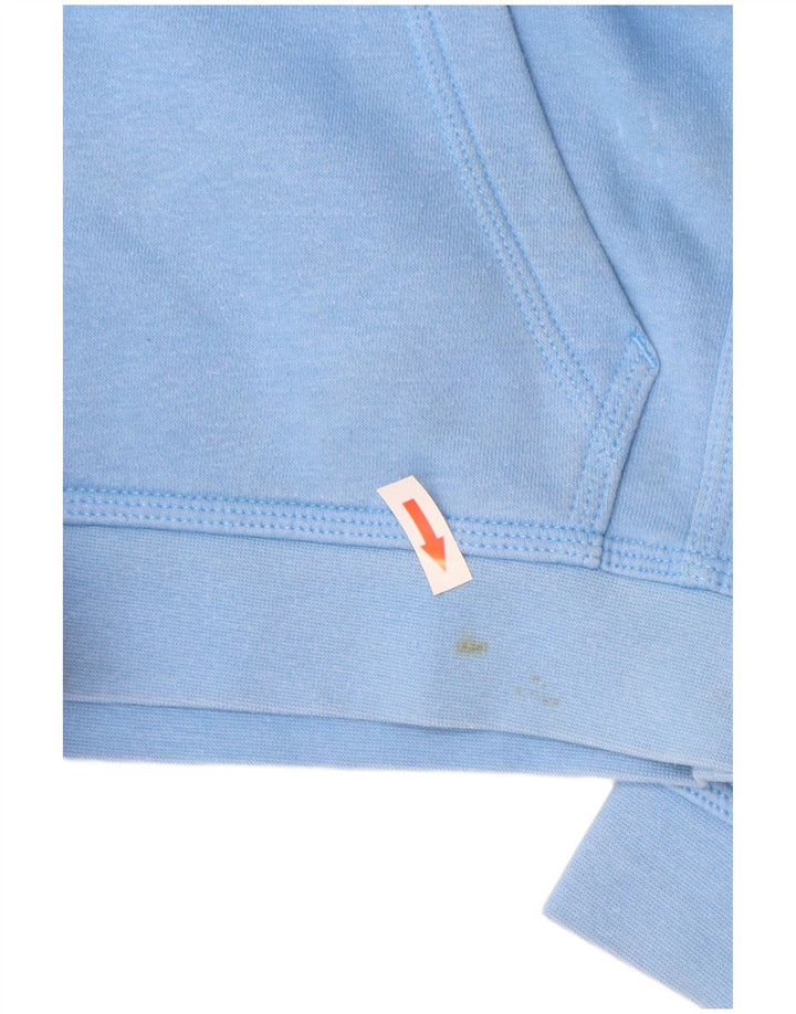 Nike Kapuzenpullover für Jungen, 10–11 Jahre, mittelblaue Baumwolle