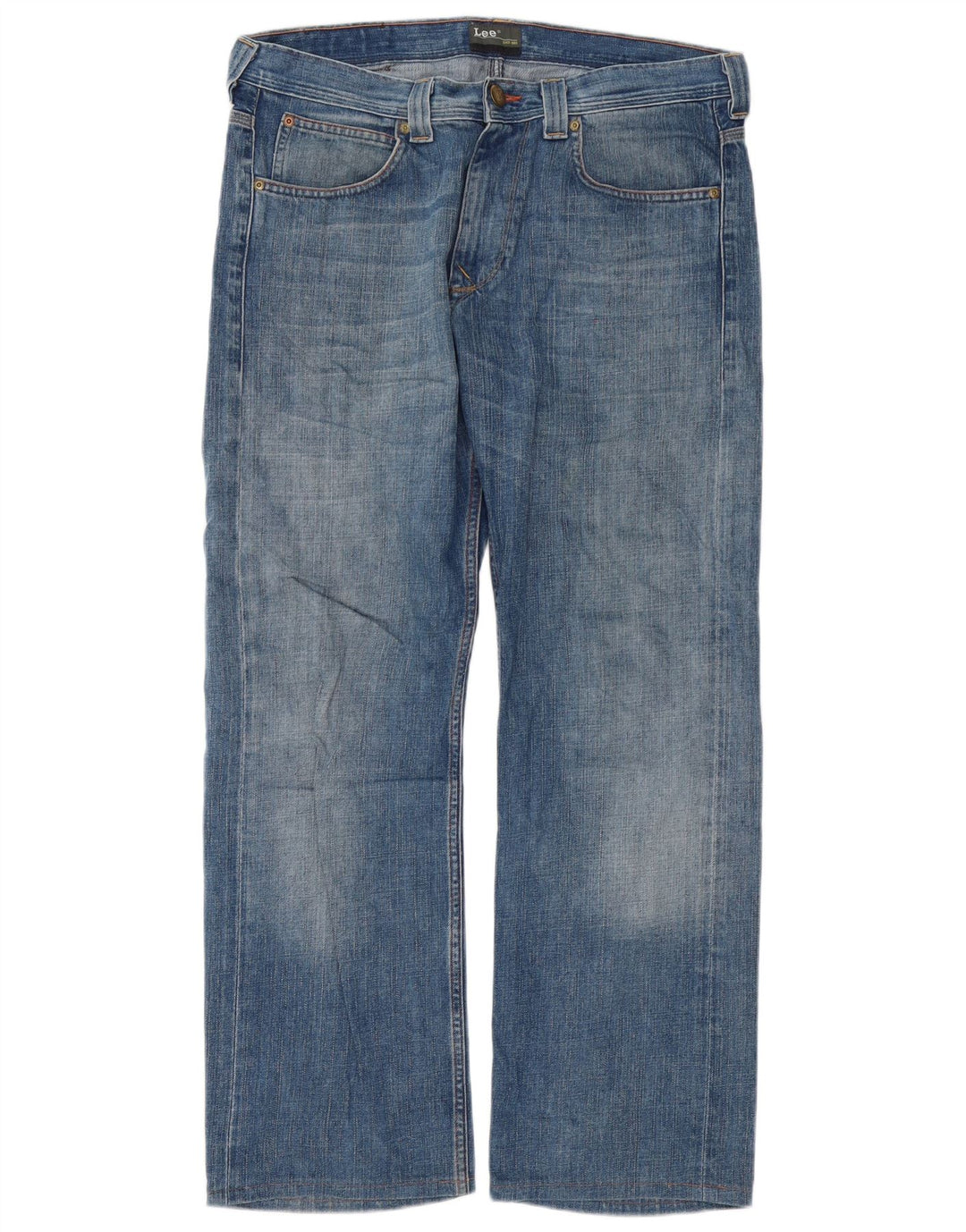 LEE Herren Kent Loose Jeans W32 L32 Blaue Baumwolle