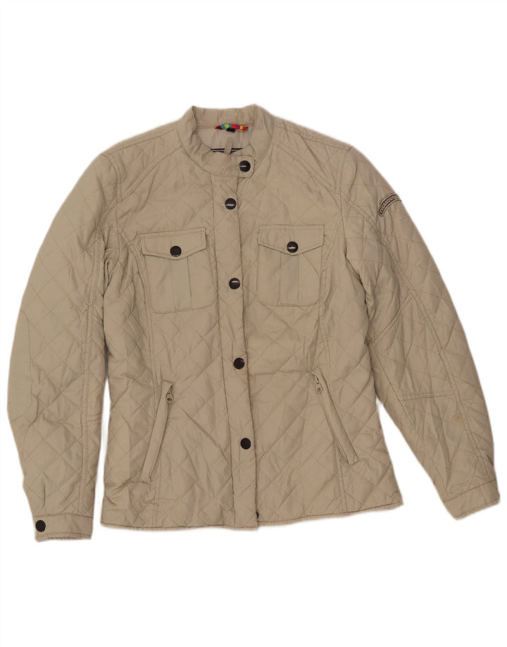 TUCANO URBANO Damen Steppjacke IT 42 Mittelbeige Polyester