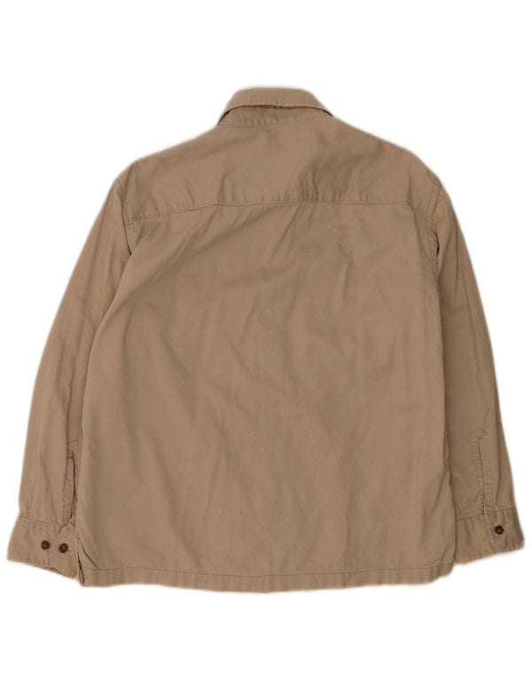 Wrangler-Hemd für Jungen, 14–15 Jahre, groß, beige, Nadelstreifen