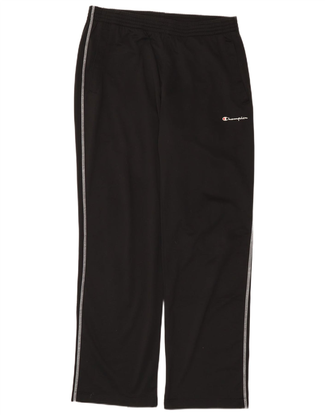 Champion Herren-Trainingshose, groß, aus schwarzem Polyester